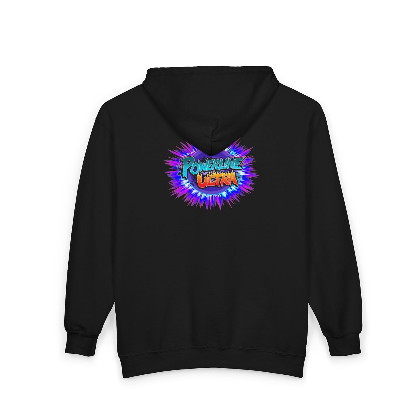 Powerline Ultra - Unisex Heavy Blend™ Full Zip Hooded Sweatshirt (With chest and back logo)