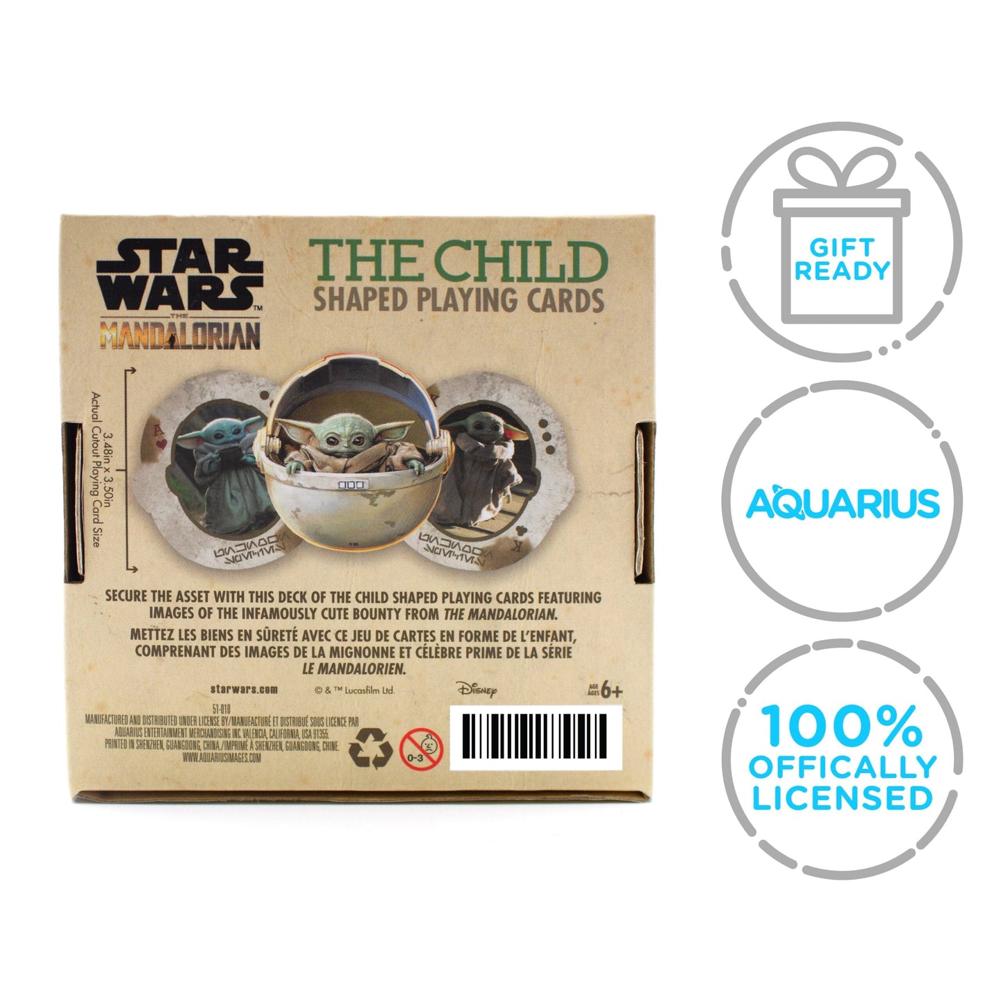 Aquarius Playing Cards: The Mandalorian โ The Child