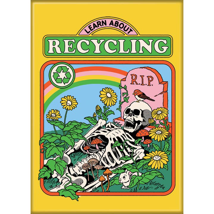 Steven Rhodes: Learn About Recycling Magnet