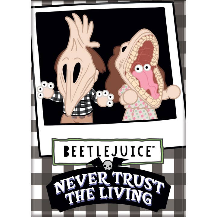 Beetlejuice: Barbara and Adam Monster Magnet