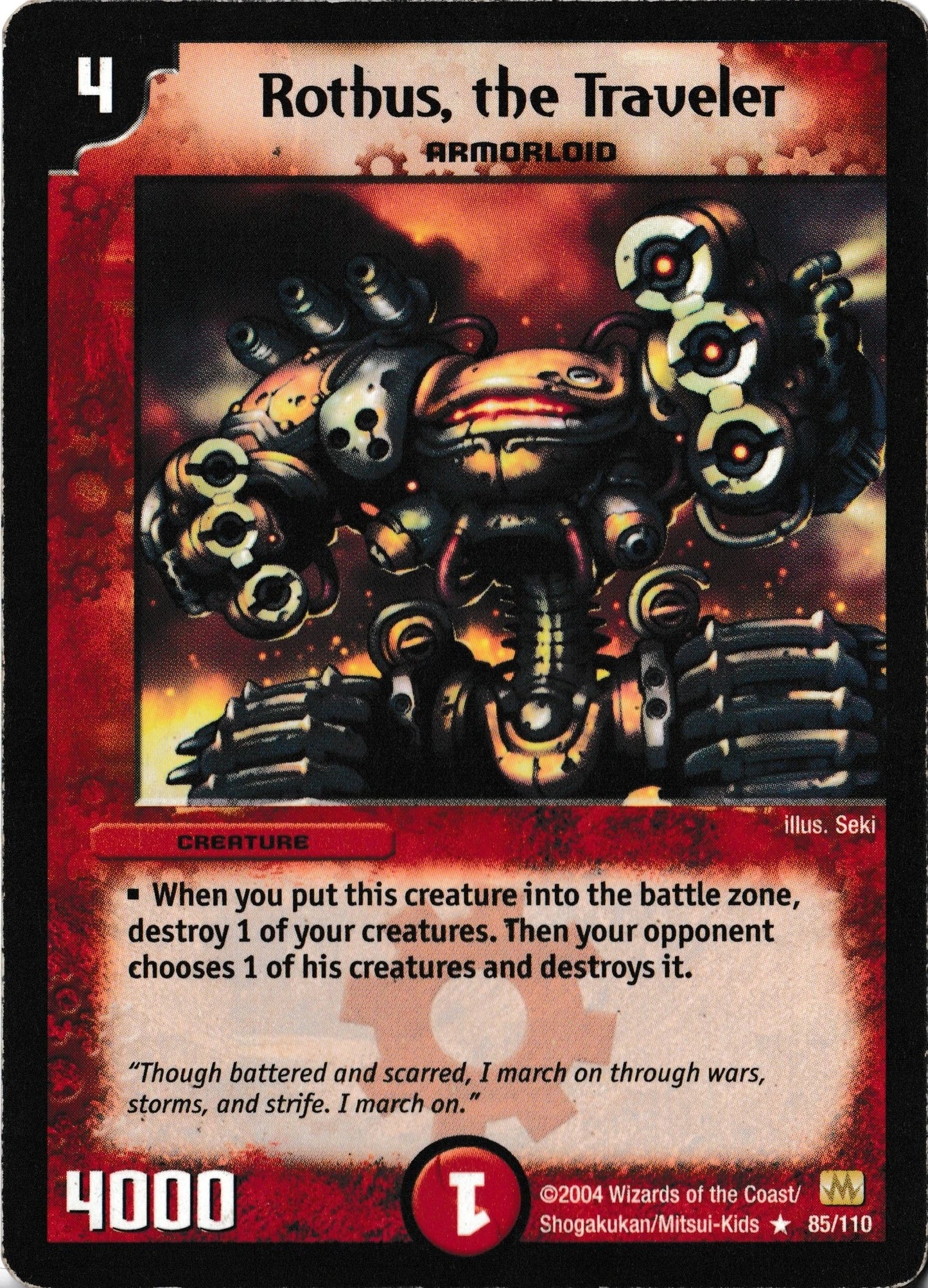 Duel Masters - Rothus, the Traveler