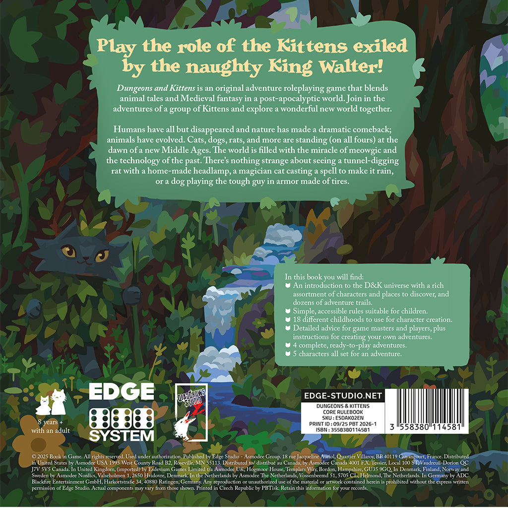 Dungeons & Kittens: Core Rulebook