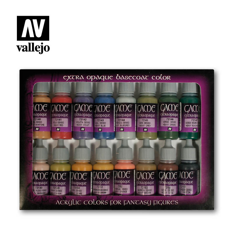 Game Color: Extra Opaque Colors Set