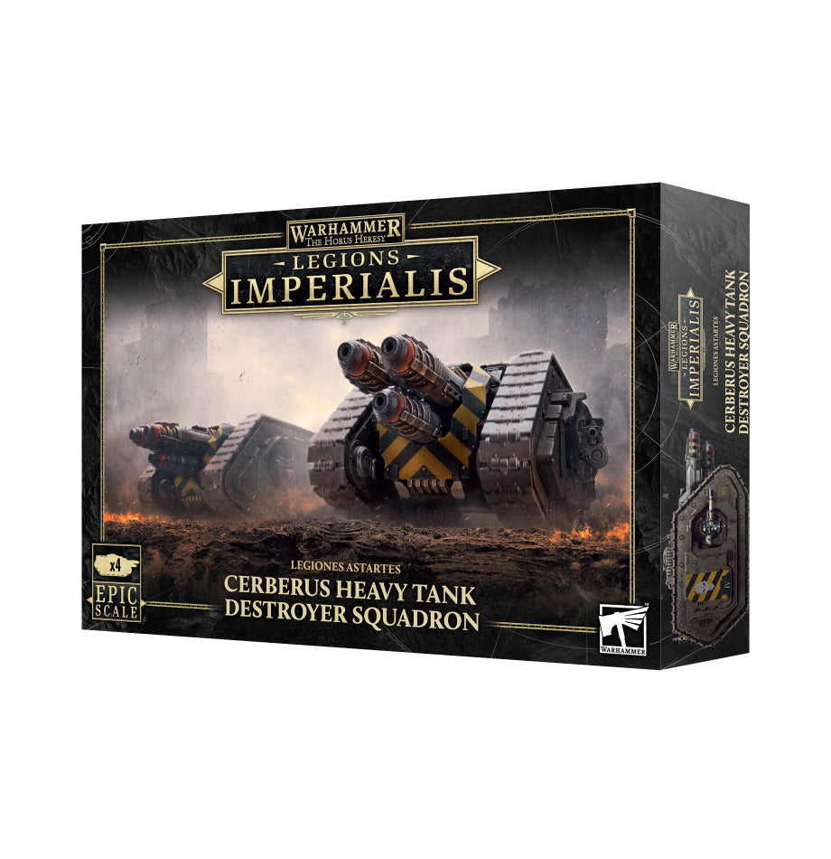 Warhammer Legions Imperialis: Cerberus Super-heavy Tank Destroyer Squadron