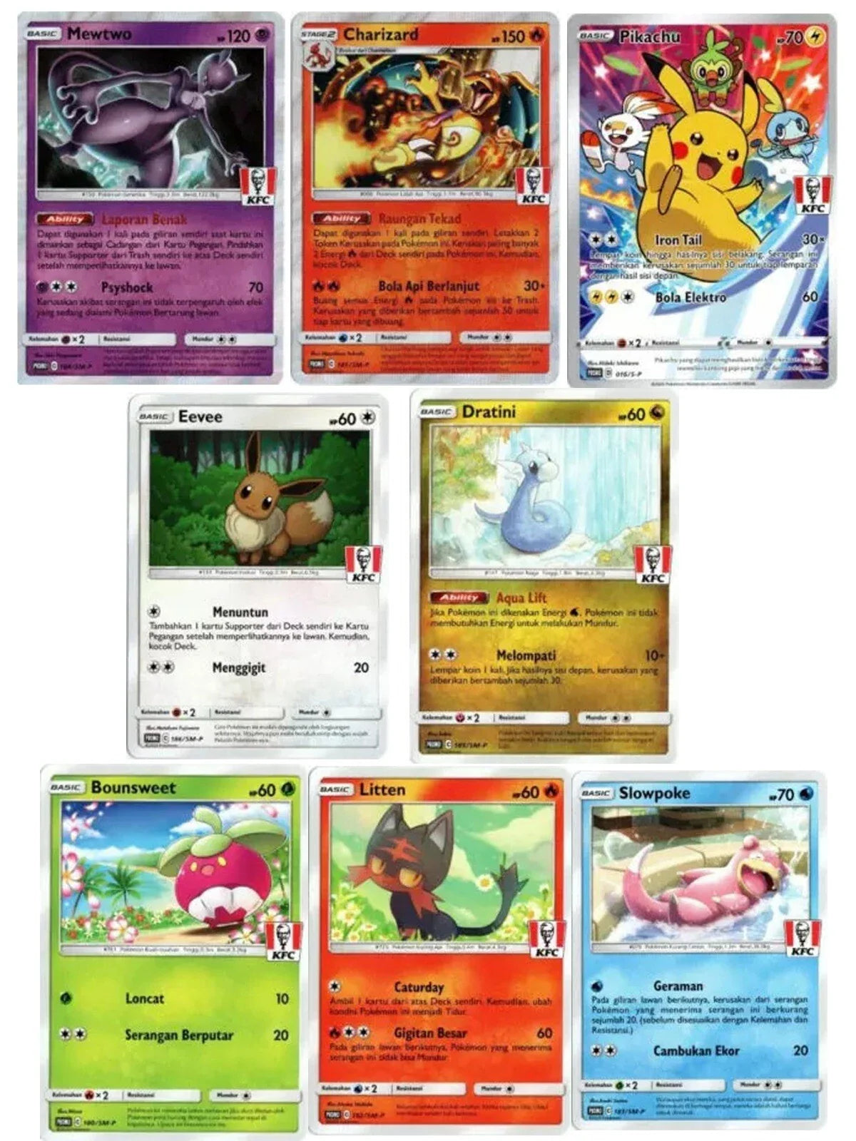 (Indonesian) Pokémon TCG: KFC Promo Pack