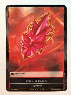 Force Of Will - Fire Magic Stone (BFA-102)