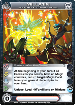 Chaotic - Milla'iin, Foothold Commander 45/45/75/70/45