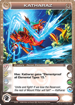 Chaotic TCG - Katharaz (50/20/55/25/40)