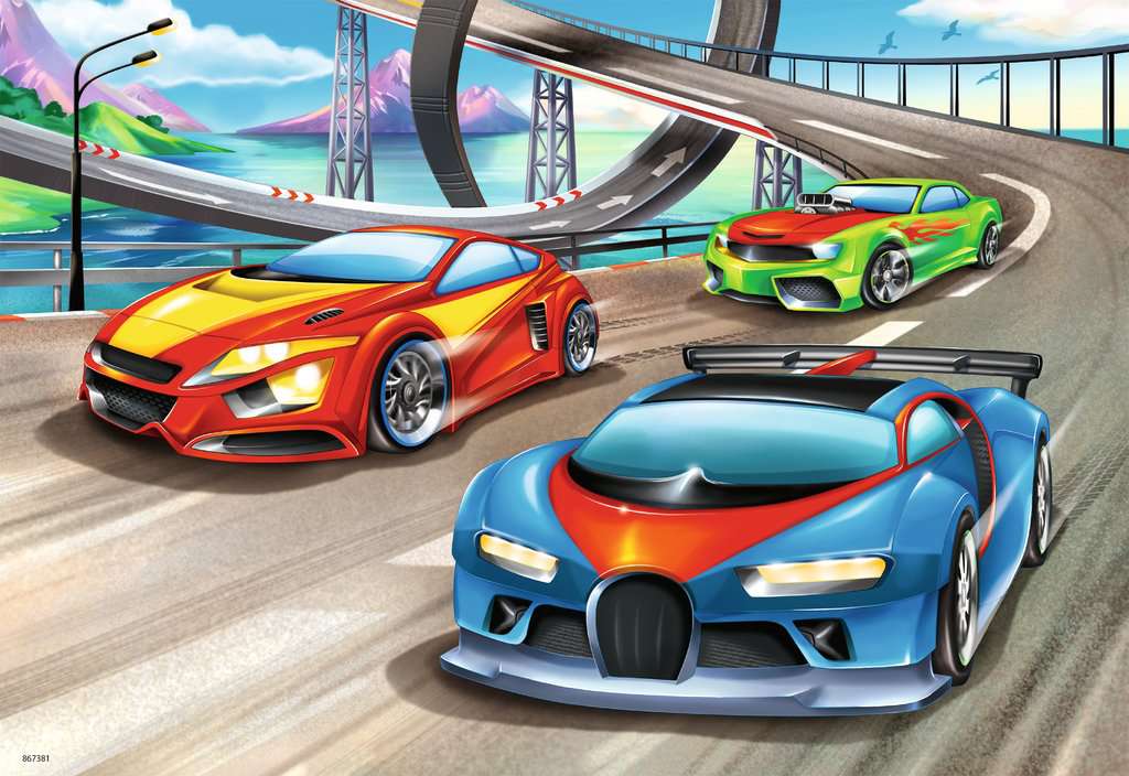 Puzzle: Construction & Cars