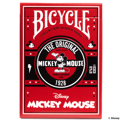 Disney Classic Mickey Mouse inspired Playing Cards by Bicycle