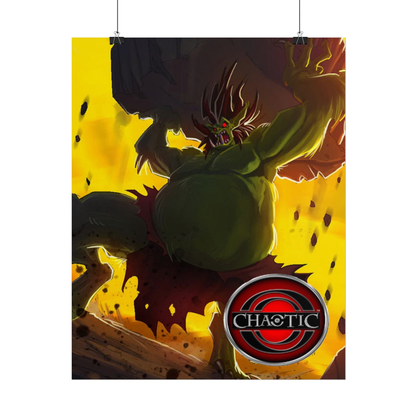 Chaotic Poster - Cromaxx