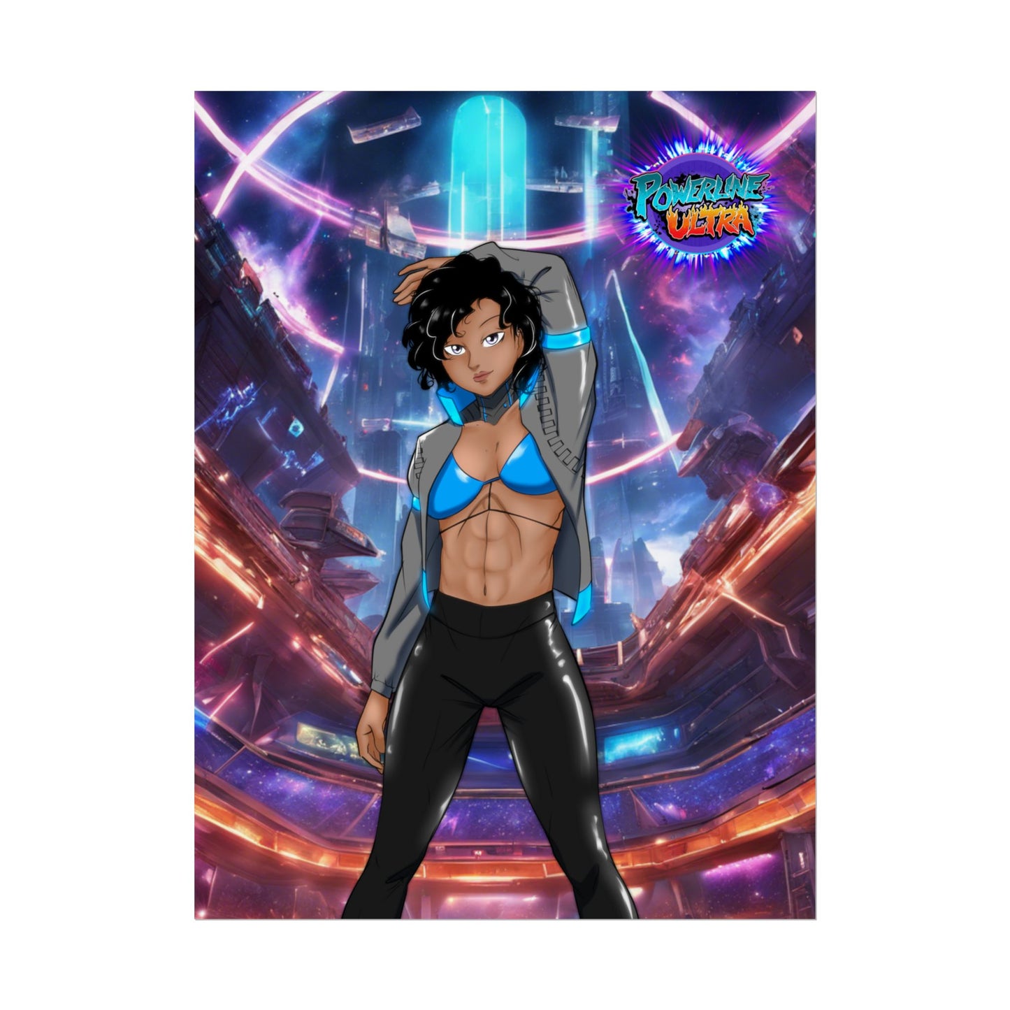 Powerline Ultra Poster - Nebula Woman (alt)