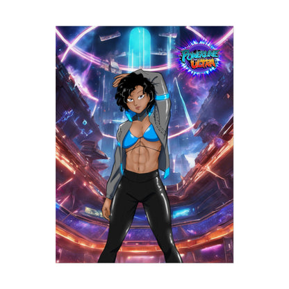 Powerline Ultra Poster - Nebula Woman (alt)