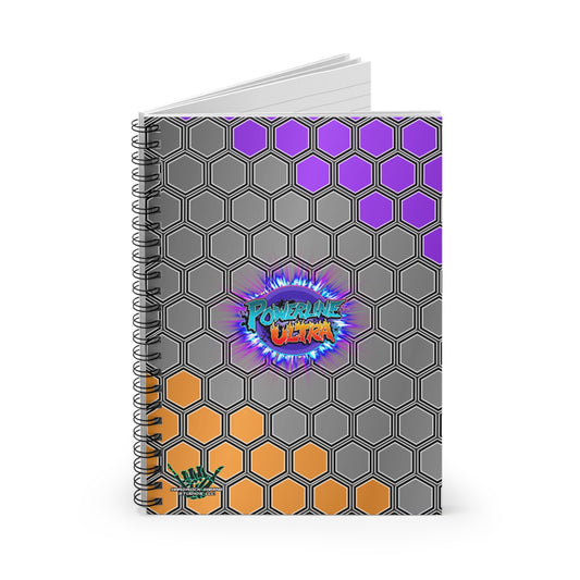 Powerline Ultra  "HEX LOGO" Spiral Notebook