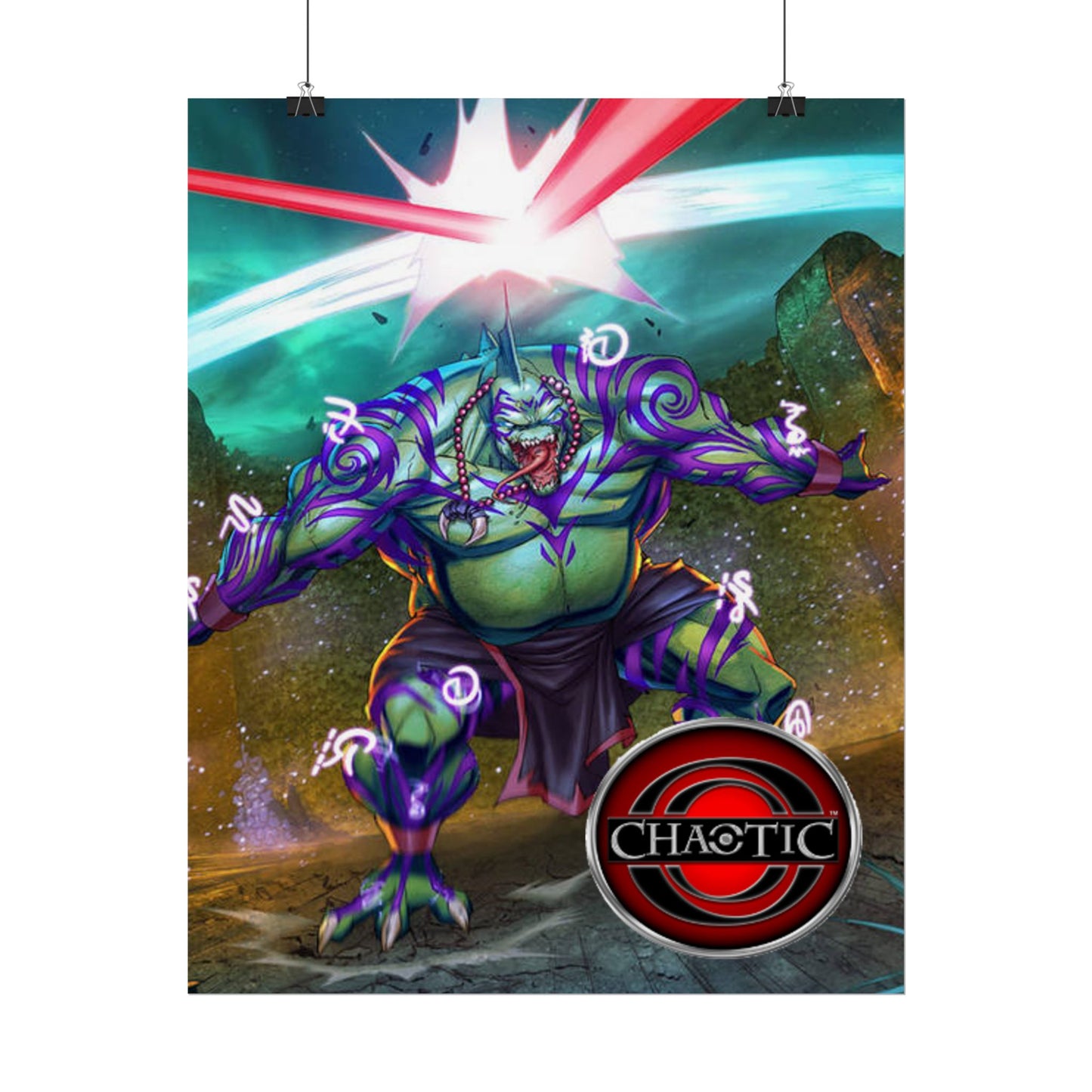 Affiche chaotique - Gnarlus