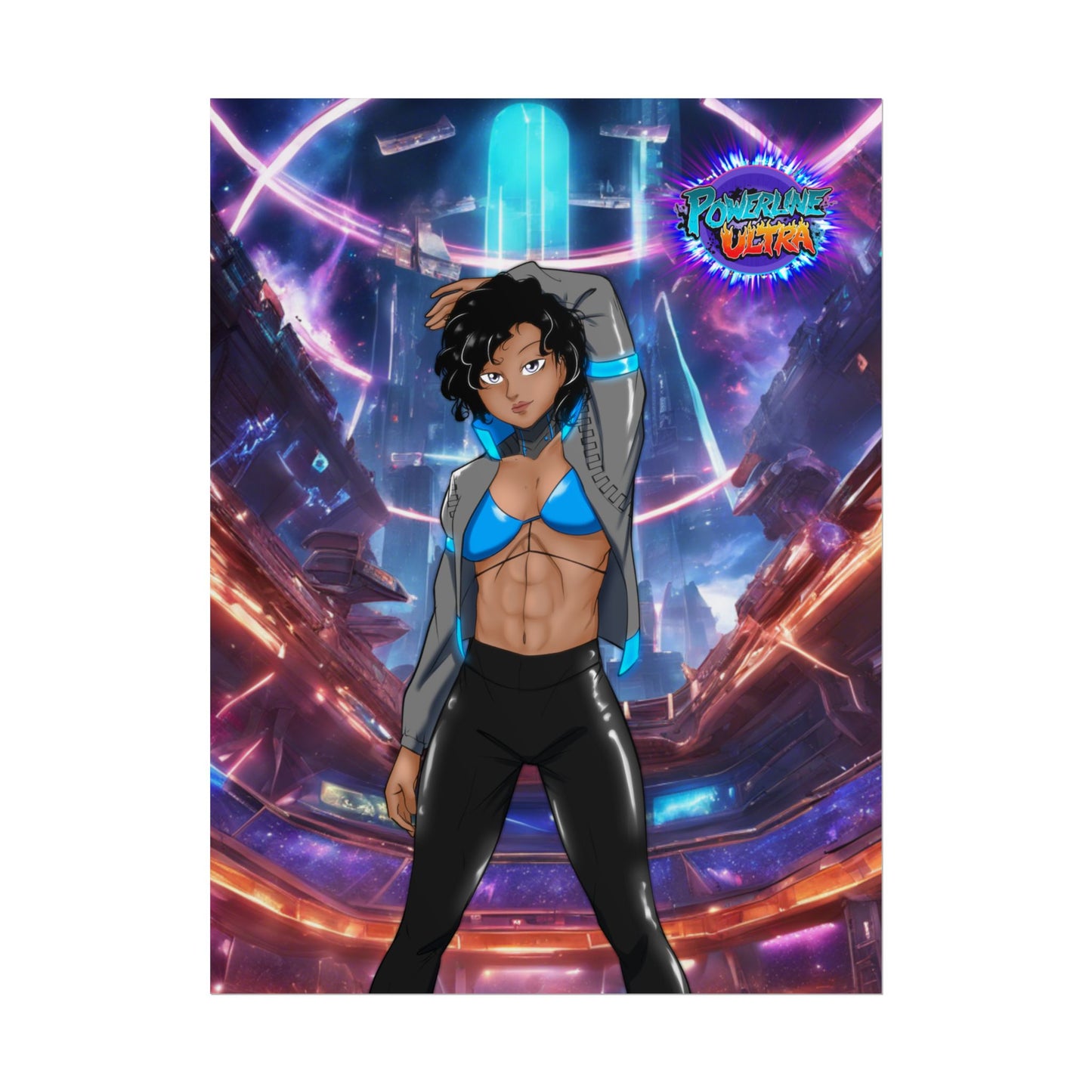 Powerline Ultra Poster - Nebula Woman (alt)