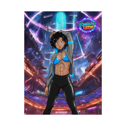 Powerline Ultra Poster - Nebula Woman (alt)
