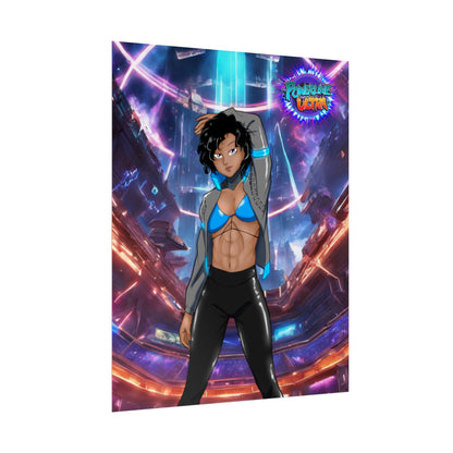 Powerline Ultra Poster - Nebula Woman (alt)