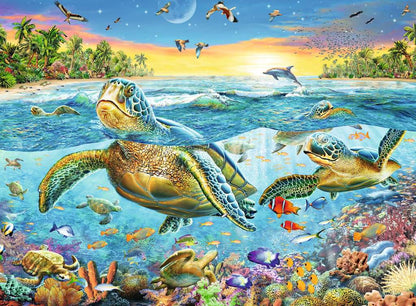 Puzzle: Swim with Sea Turtles