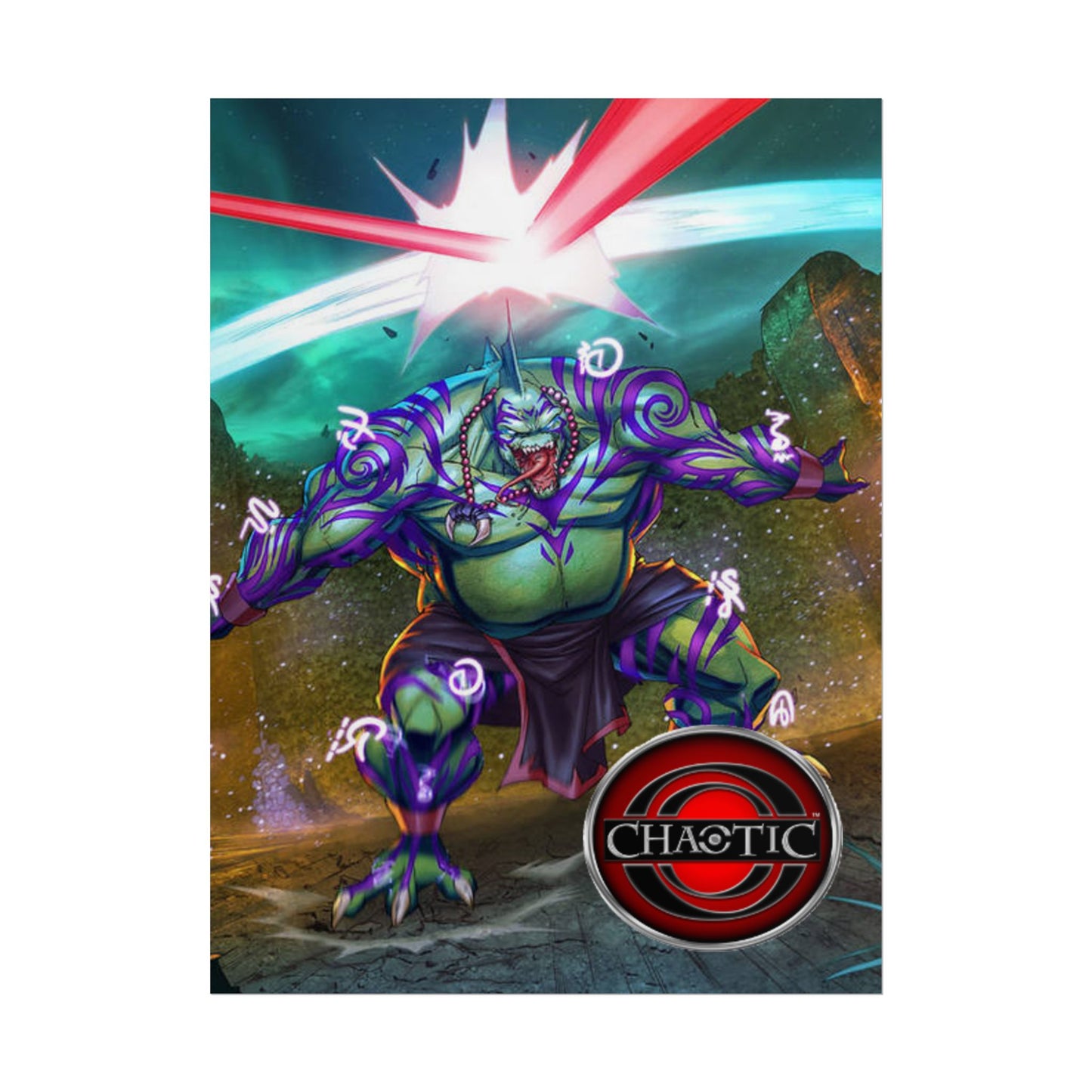 Affiche chaotique - Gnarlus