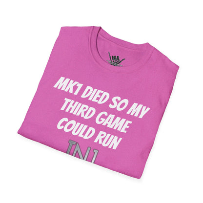 INJ FGC "DEATH OF MK1" Unisex T-Shirt