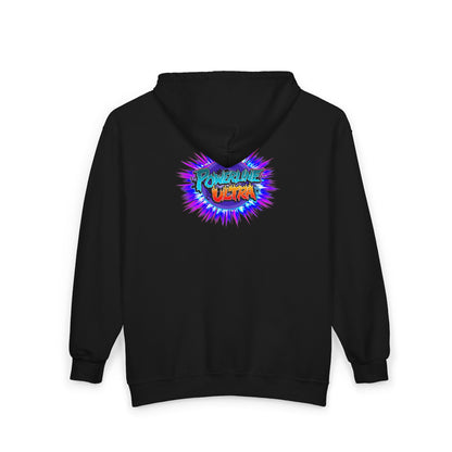 Powerline Ultra - Unisex Heavy Blend™ Full Zip Hooded Sweatshirt (With chest and back logo)