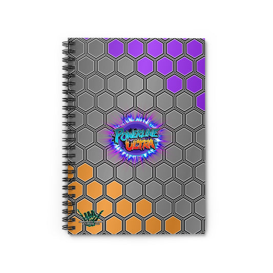 Powerline Ultra  "HEX LOGO" Spiral Notebook