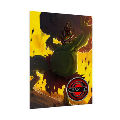 Chaotic Poster - Cromaxx