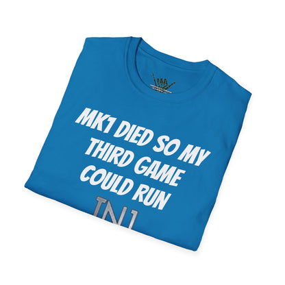 INJ FGC "DEATH OF MK1" Unisex T-Shirt