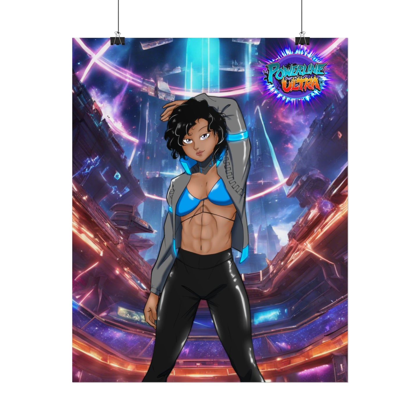 Powerline Ultra Poster - Nebula Woman (alt)