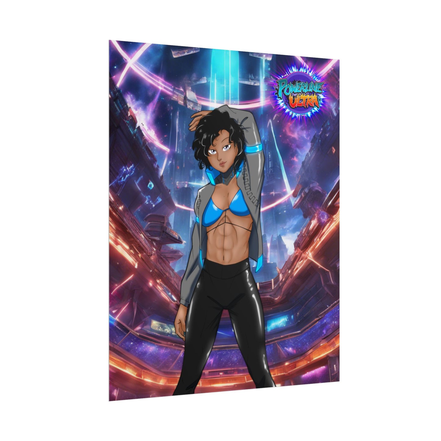 Powerline Ultra Poster - Nebula Woman (alt)