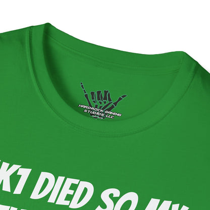 INJ FGC "DEATH OF MK1" Unisex T-Shirt