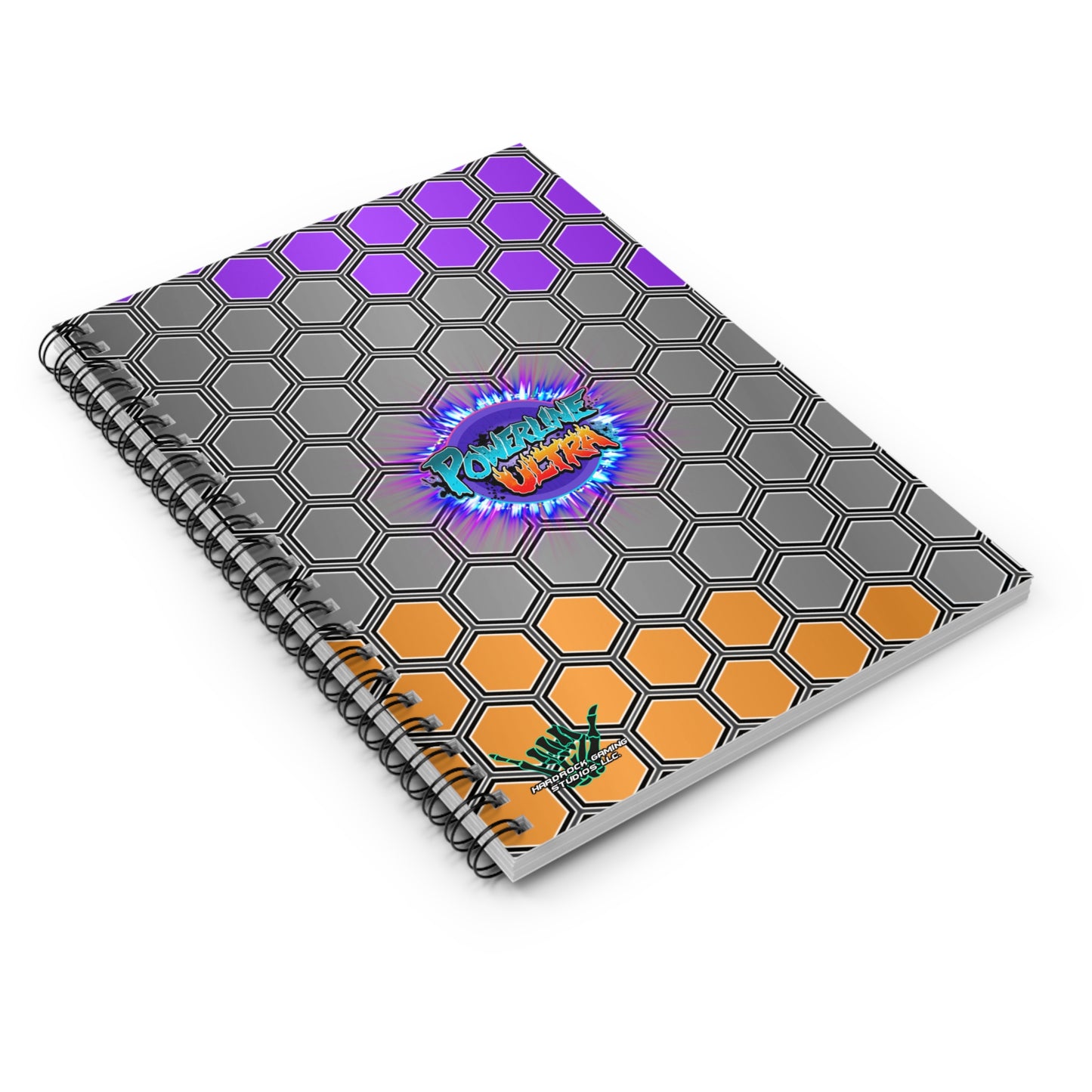Powerline Ultra  "HEX LOGO" Spiral Notebook