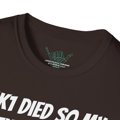 INJ FGC "DEATH OF MK1" Unisex T-Shirt