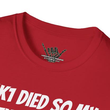 INJ FGC "DEATH OF MK1" Unisex T-Shirt