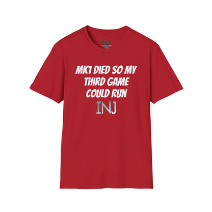 INJ FGC "DEATH OF MK1" Unisex T-Shirt