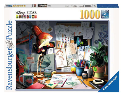 Puzzle: Disney Pixar - The Artist's Desk