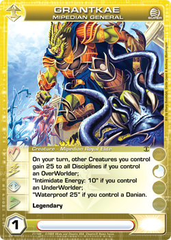 Chaotic - Grantkae, Mipedian General Super Rare (Random Stats)