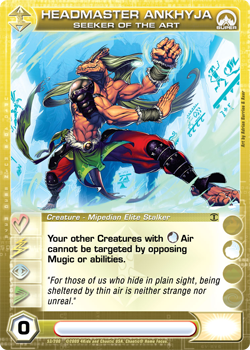 Chaotic - Headmaster Ankhyja Super Rare (Random Stats)