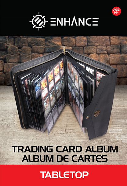 Enhance: TCG Card Album - Top Loader - Black