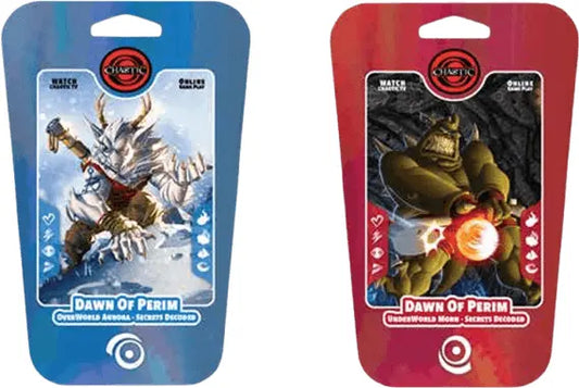 Chaotic (Panini) - Dawn of Perim: Secrets Decoded Foundation Decks CASE (72 Overworld and 72 Underworld)