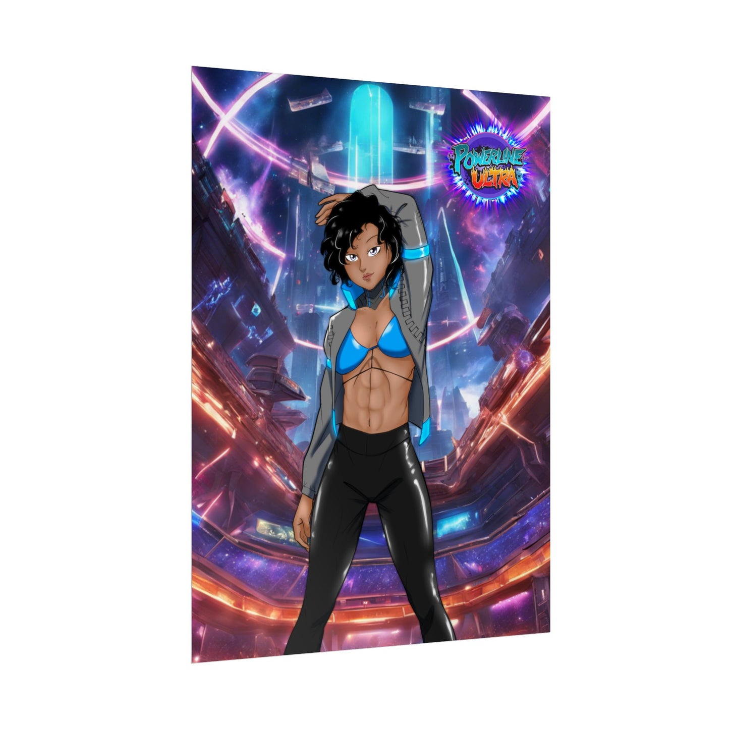 Powerline Ultra Poster - Nebula Woman (alt)
