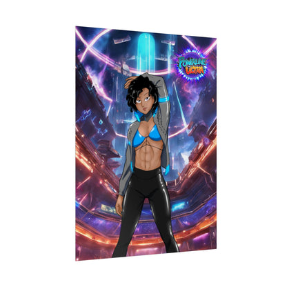 Powerline Ultra Poster - Nebula Woman (alt)