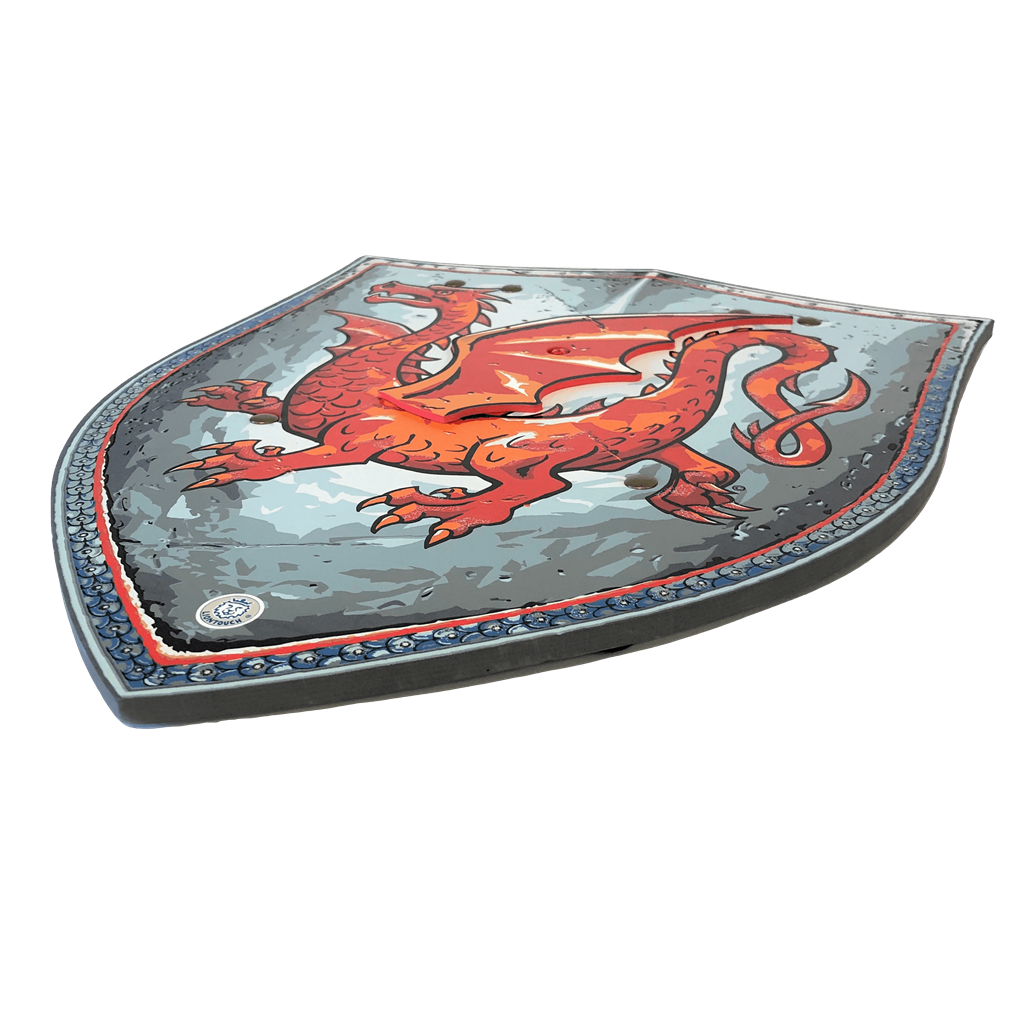 Amber Dragon Knight Foam Shield