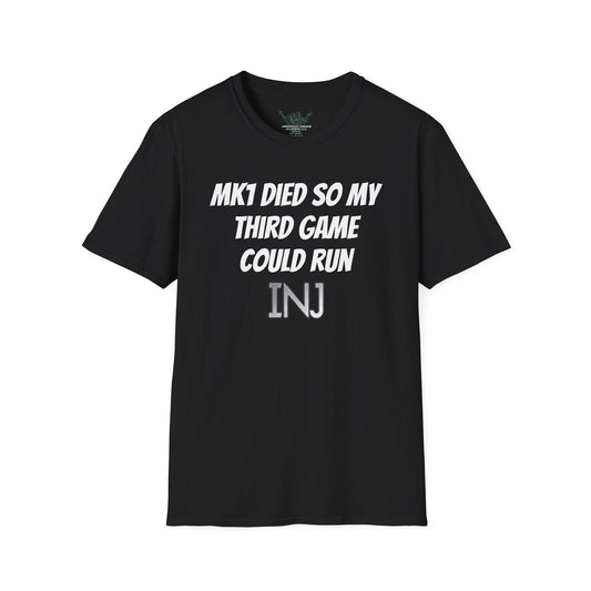 INJ FGC "DEATH OF MK1" Unisex T-Shirt