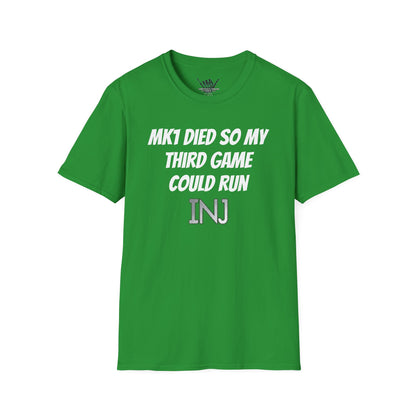 INJ FGC "DEATH OF MK1" Unisex T-Shirt