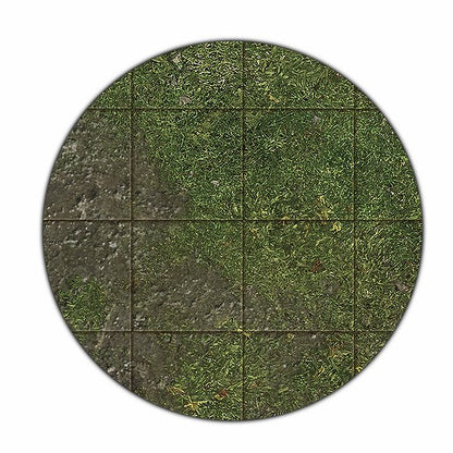 Monster Scenery: 6x4 Adventure Mat - Broken Grassland/Desert Scrubland