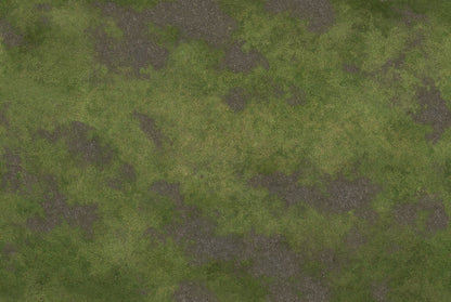 Monster Scenery: 3x3 Game Mat - Broken Grassland/Desert Scrubland