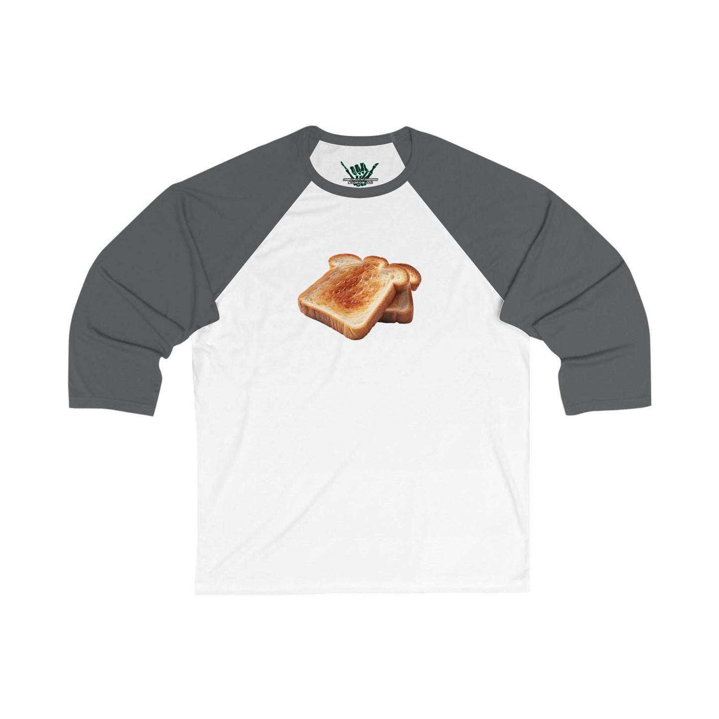Powerline Ultra "TOAST" Unisex 3/4 Sleeve Baseball Tee