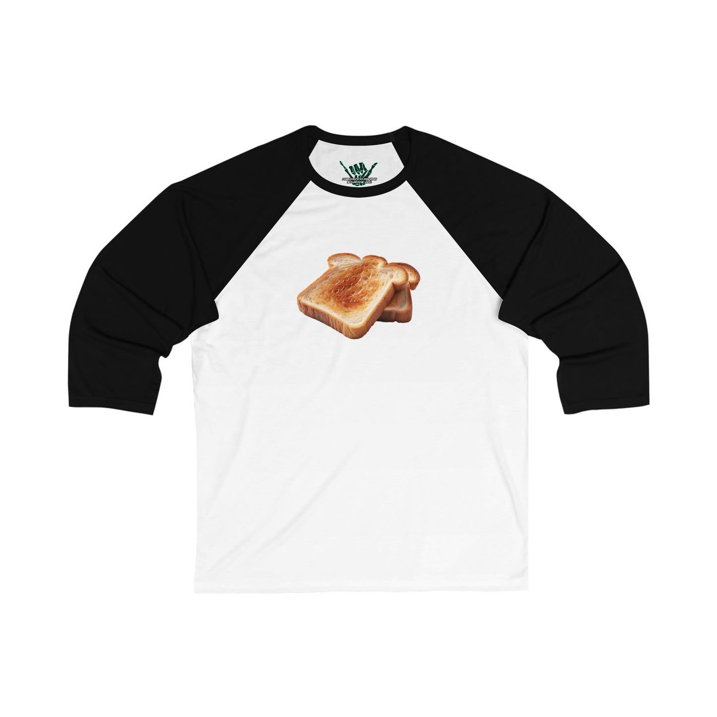 Powerline Ultra "TOAST" Unisex 3/4 Sleeve Baseball Tee